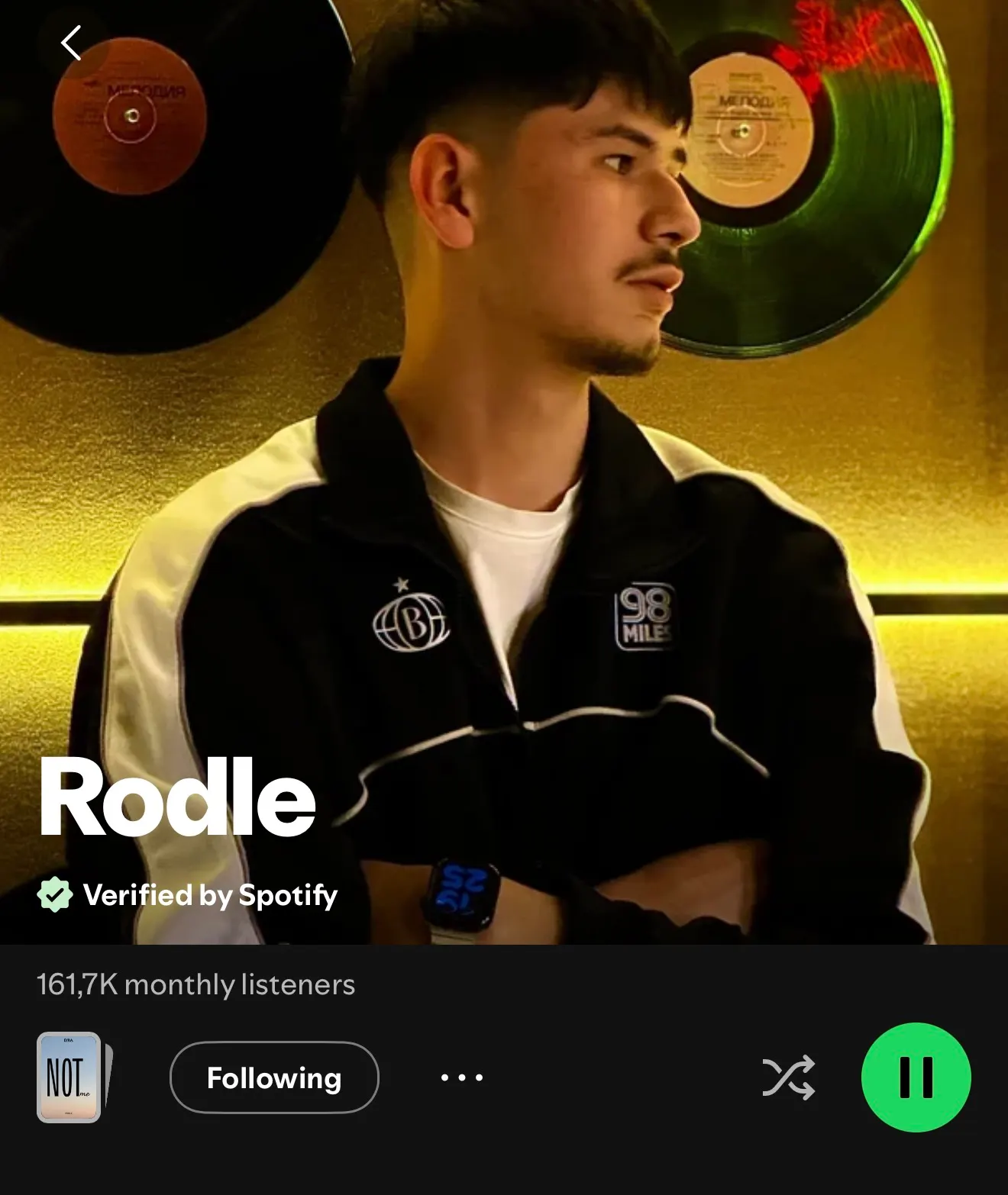 Rodle Reaches 160K Monthly Listeners on Spotify